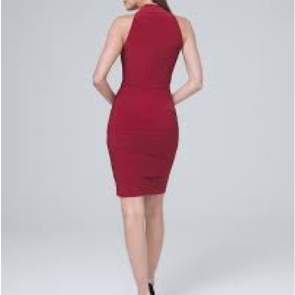 Cute Criss Cross Red Dress - Picture 5 of 6